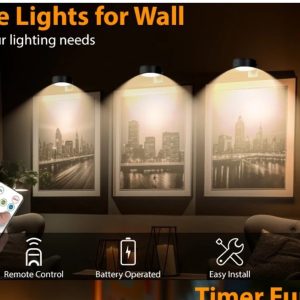 Battery Operated Picture Lights