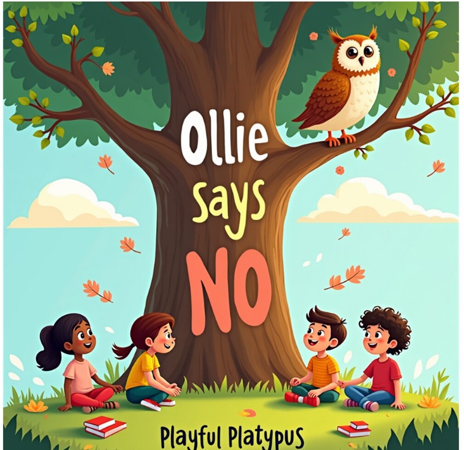 Self Help Books for Children 2 Children listening under a tree.